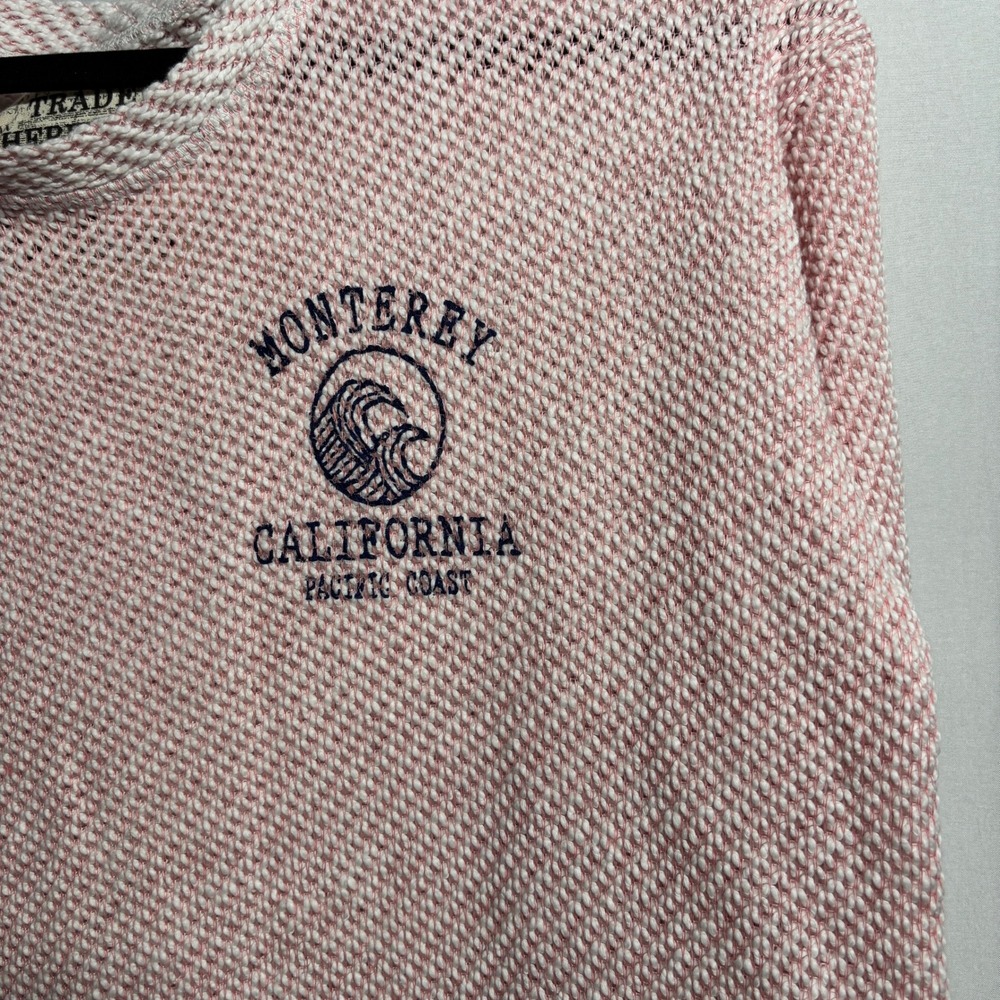 Trade Heritage Apparel Monterey California Pink‎ Knit Sweater Womens M - Picture 3 of 9